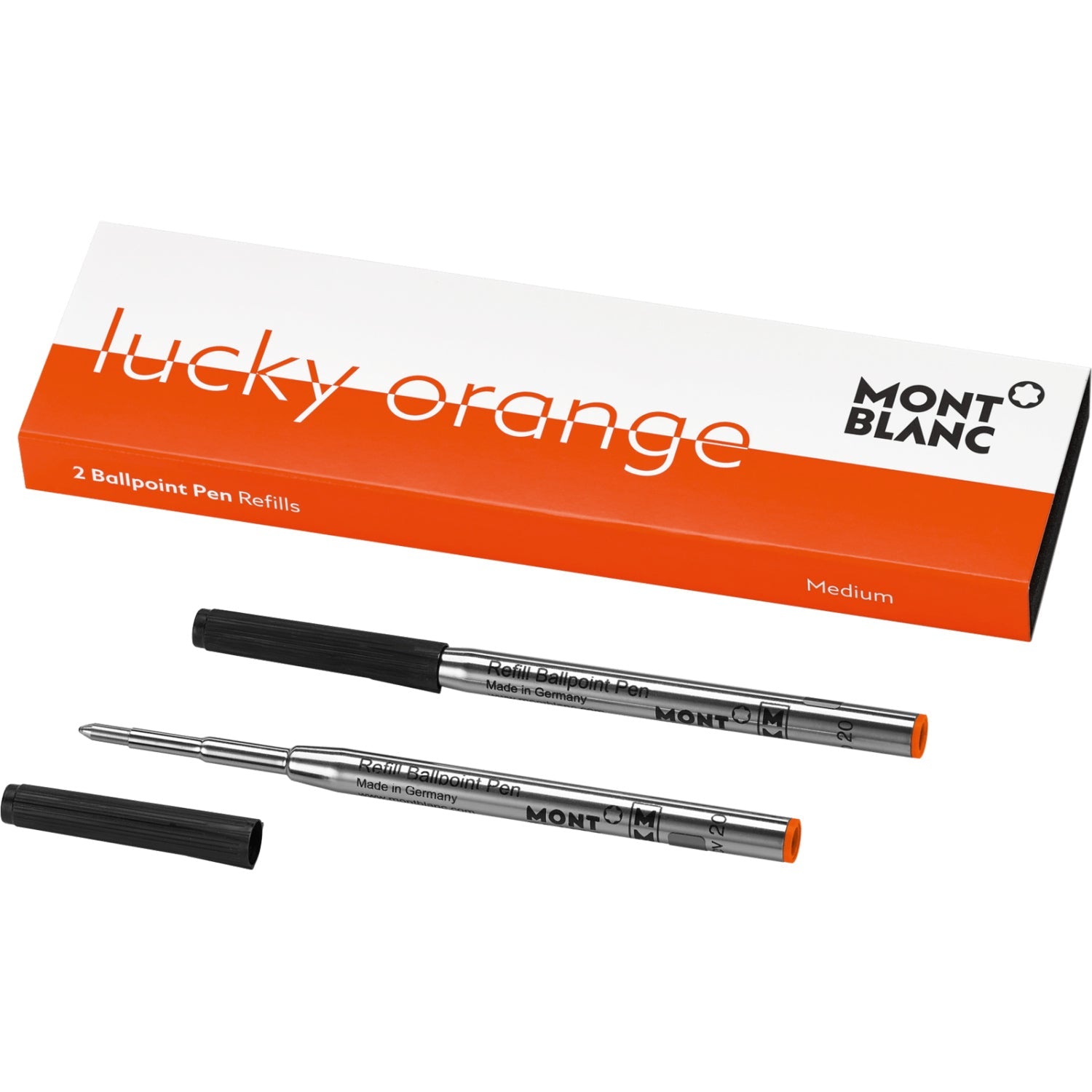 Recharge stylo billeMontblanc2 recharges de stylo bille (M) Lucky Orange