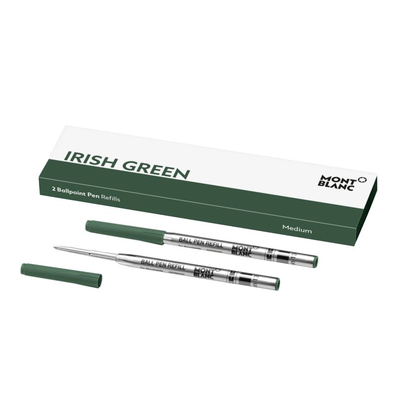 Recharge stylo billeMontblanc2 recharges de stylo bille Medium Irish Green