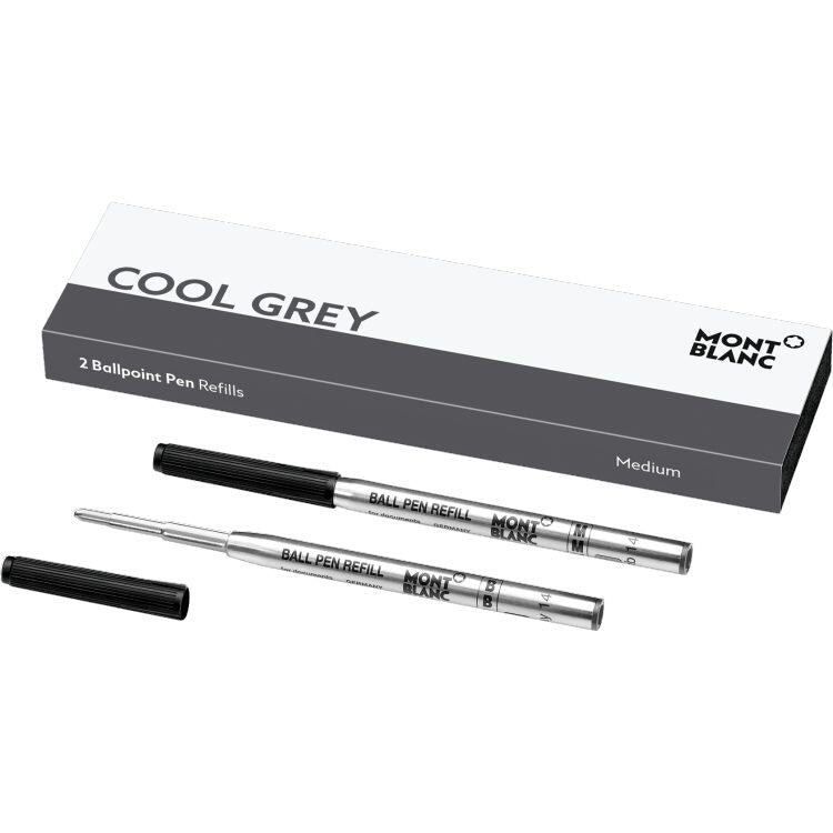 Recharge stylo billeMontblanc2 recharges pour stylo bille (M) Montblanc , Cool Grey