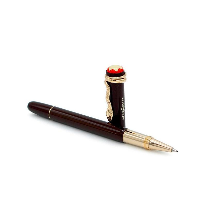 RollerballMontblancRollerball Montblanc Heritage Rouge et Noir Tropic Brown