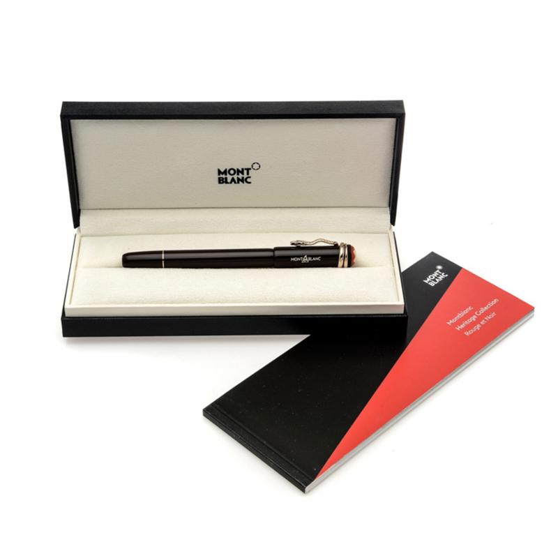 RollerballMontblancRollerball Montblanc Heritage Rouge et Noir Tropic Brown