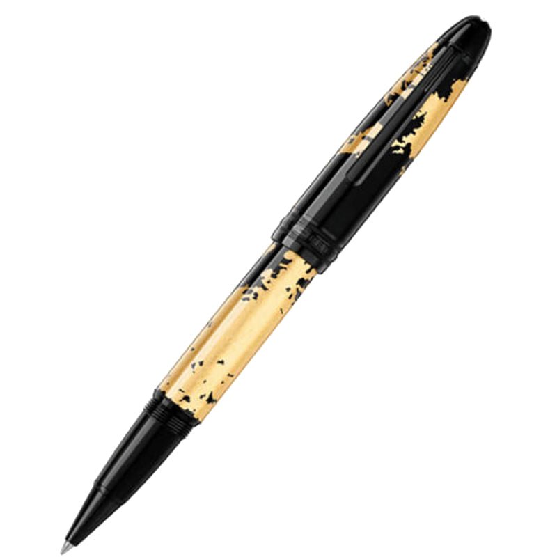 RollerballMontblancRollerball Montblanc Meisterstück Solitaire Calligraphy Gold Leaf