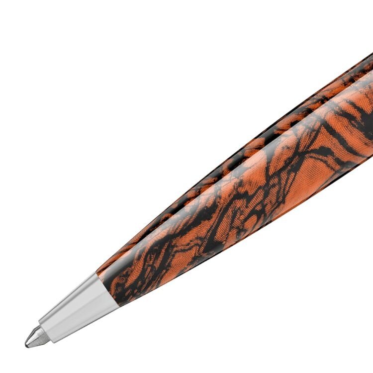 Stylo billeMontblancStylo bille Montblanc Heritage Rouge et Noir Serpent Marble Special Edition