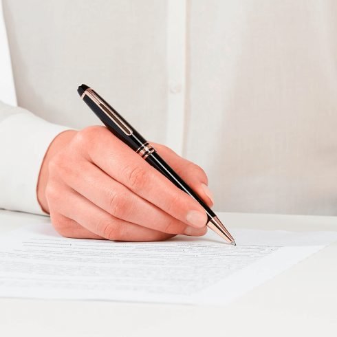 Stylo billeMontblancStylo bille Montblanc Meisterstück Classique doré rose