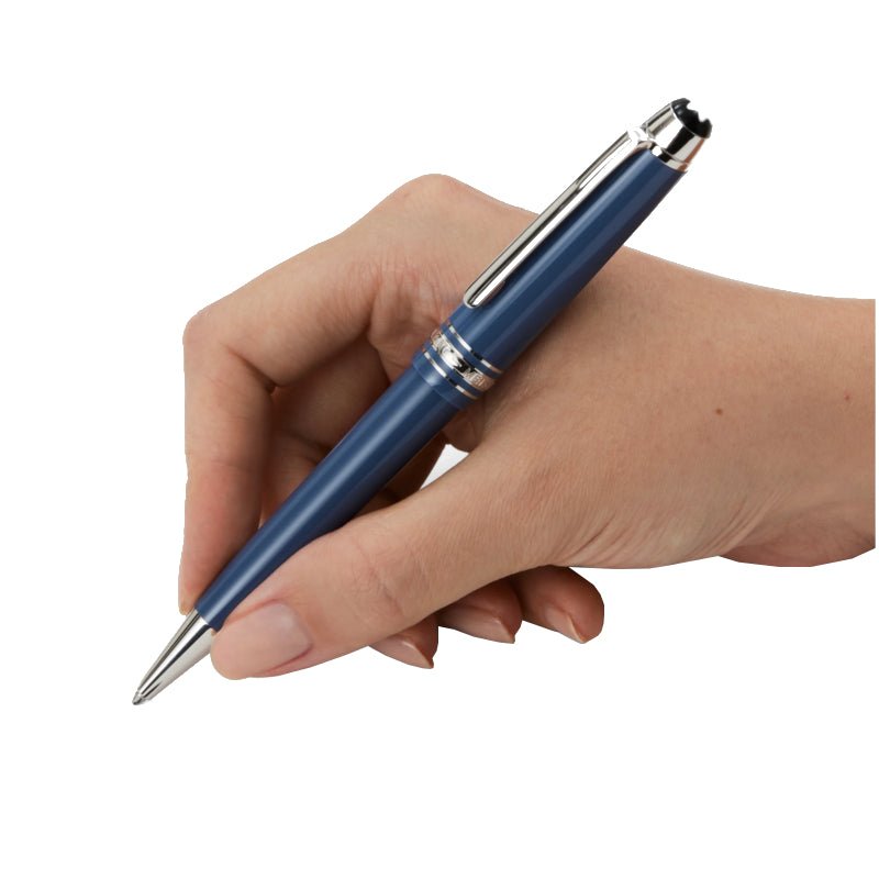 Stylo billeMontblancStylo bille Montblanc Meisterstück Glacier Midsize bleu