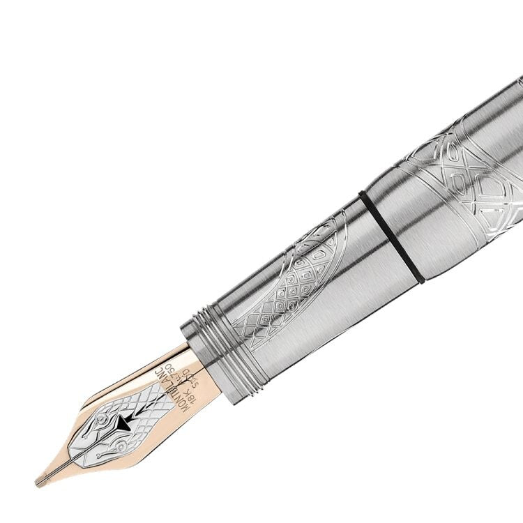 Stylo plumeMontblancStylo plume Montblanc Heritage rouge et noir Solitaire Serpent Limited Edition 1906