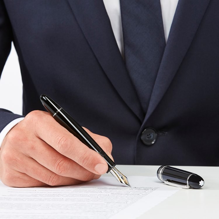 Stylo plumeMontblancStylo plume Montblanc Meisterstück 149 platiné