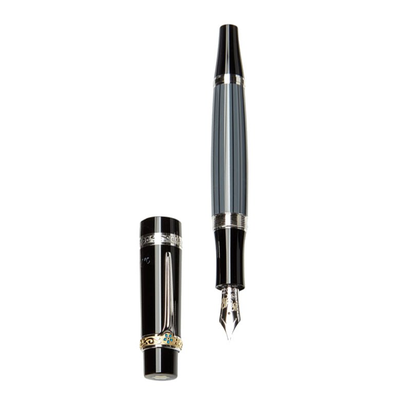 Stylo plumeMontblancStylo plume Montblanc Writers Edition Honoré De Balzac Black Resin Fountain Pen